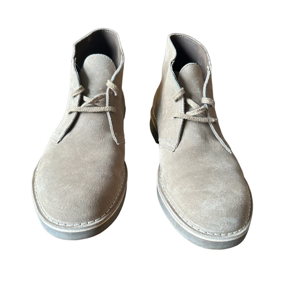 Clarks desert suede boots